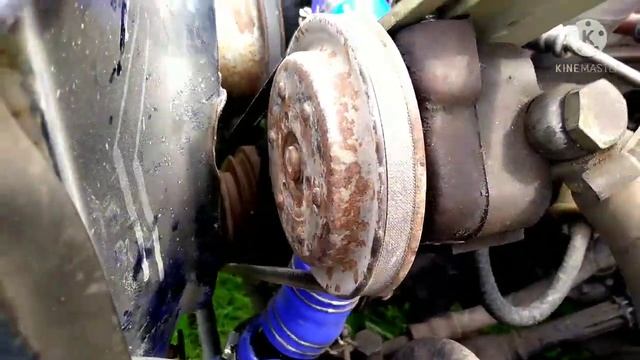 УАЗ 31519, меняю патрубки системы охлаждения. смотреть онлайн
