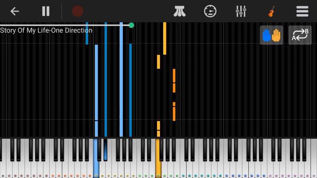 Story of my life by One Direction piano chords on A violin basis. #1Trending #Professional Piano смотреть онлайн