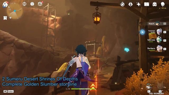 Sumeru Desert Shrines Of Depths Genshin Impact All