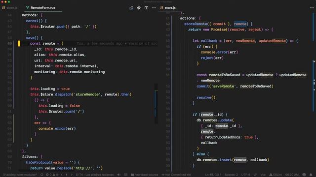 24 - nedb - wiring to vuex смотреть онлайн