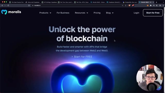 Authenticate users on Supabase with Moralis and Metamask | Web3 Auth API with TypeScript смотреть онлайн