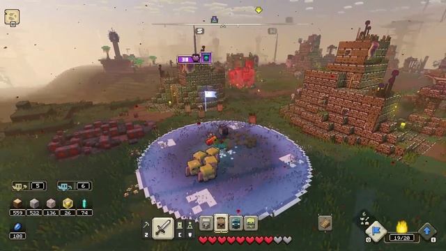 The Thrill of the Undead - My Adventure Recruiting Zombie Villagers in Minecraft Legends смотреть онлайн
