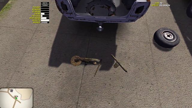 My Summer Car / Приключения Хэнка / Эпизод 3 Обезьяне дали ключ (Сборка сатсумы часть 1)