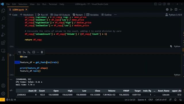 LGBM (LightGBM) Model on TimeSeries Data of Cryptocurrency Prices | Crypto with Machine Learning смотреть онлайн