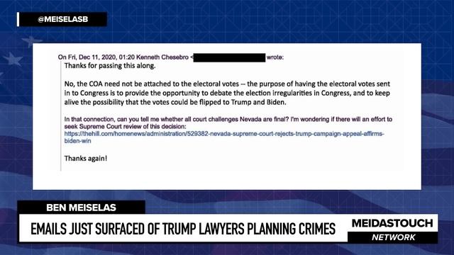 Wow! SMOKING GUN Emails Just SURFACED of Trump Lawyers PLANNING CRIMES смотреть онлайн