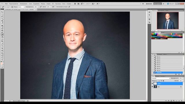 Пошутить над другом (подругой), с помощью Фотошопа. смотреть онлайн