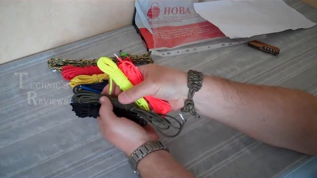 Unboxing Paracord Вскрытие посылки с паракордом от производителя смотреть онлайн