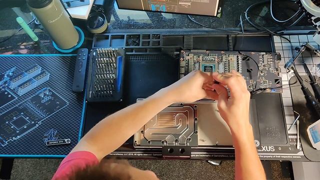 EVGA 3090 Ti FTW3 Ultra | EKWB Water Block With Active Back Plate Install смотреть онлайн