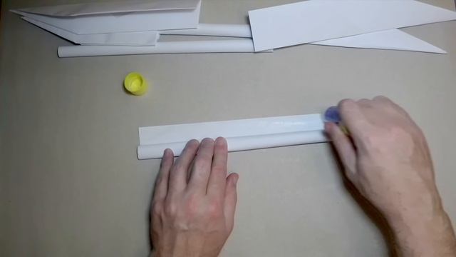 DIY - How to make a DOUBLE BLADED GLAIVE from a4 paper смотреть онлайн