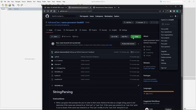 Using Git with Netbeans смотреть онлайн