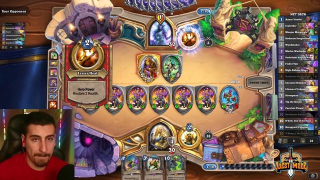 Standard Barnes Paladin Absolutely Out Of Control! Over 70% Winrate | Darkmoon Mini-Set| Hearthston смотреть онлайн