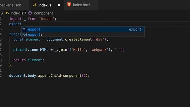 Основы Webpack смотреть онлайн