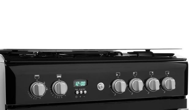 Indesit ID60G2K 60 cm Gas Cooker - Black | Product Overview | Currys PC World смотреть онлайн