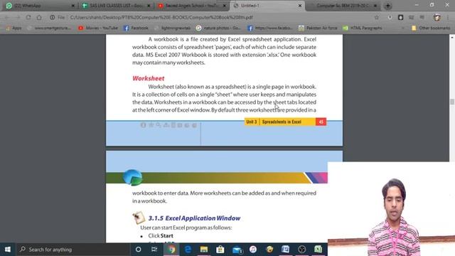 Spread Sheet In Excel, Spreadsheet Software, Class-8th, Unit#3, Lecture#2 смотреть онлайн