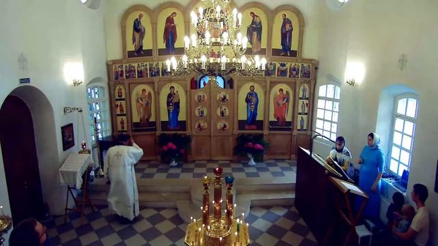 Неделя 7-я по Пасхе, святых отцов I Вселенского Собора.... смотреть онлайн