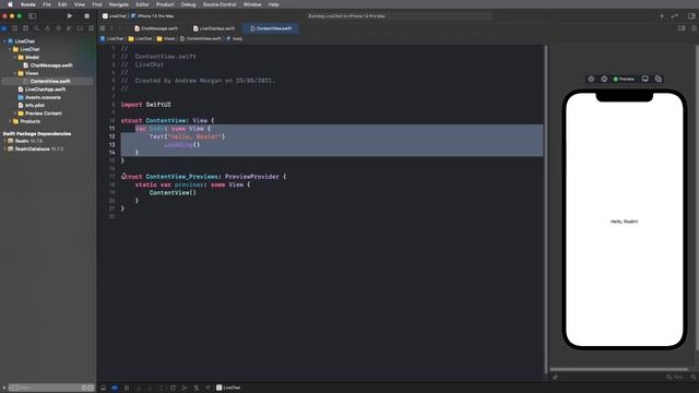 (iOS) A Non-mobile Developer's Guide to Building Your First Mobile App With MongoDB Realm смотреть онлайн
