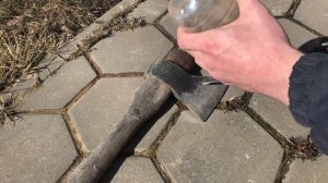 Пескоструй из бутылки и продувочного пистолета . За копейки