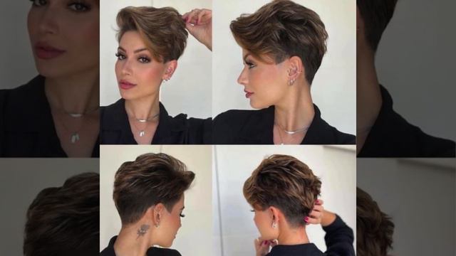 КОРОТКИЕ СТРИЖКИ ДЛЯ ВСЕХ ЖЕНЩИН | CORTES DE CABELLO CORTO DAMAS 30+40+50+60+ смотреть онлайн