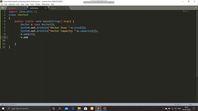 #Programming #programmerRushi Vector's Method in JAVA смотреть онлайн