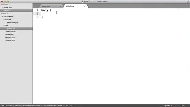 PHP URL Shortener: Styling (Part 2/3) смотреть онлайн