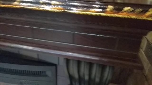 Классический камин из камня