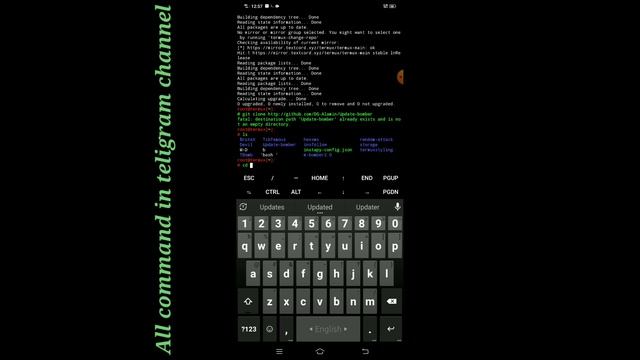 Unlimited sms bomber in termux,,, смотреть онлайн