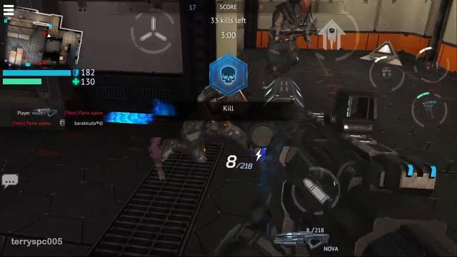 Infinity Ops Sci-Fi FPS - Legendary Ray Gun NOVA l Weapon Demonstration l Android IOS смотреть онлайн