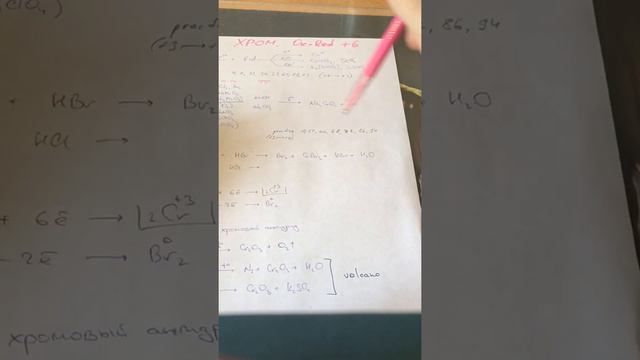 Соединения хрома. ОВР смотреть онлайн