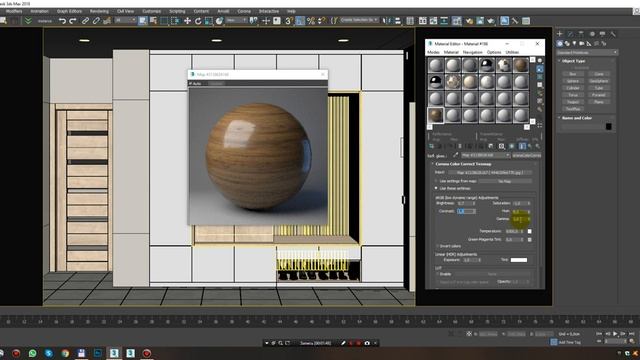 Создание Bump, Reflect и др. текстур прямо в 3d Max с помощью СoronaCororCorrect смотреть онлайн