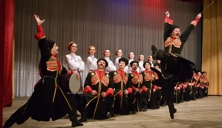 Красивый казачий танец. смотреть онлайн