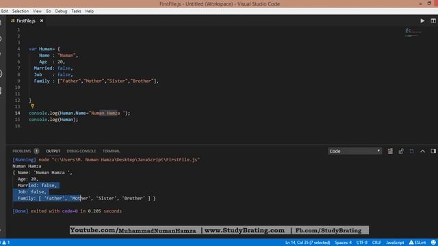 15. Objects in Javascript in Urdu/Hindi | Learn Javascript in Urdu/Hindi смотреть онлайн