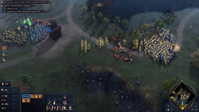 #ageofempires4 Age Of Empires IV Mission 3 The Battle of Kulikovo 1380 AD | 4K Ultra Settings смотреть онлайн