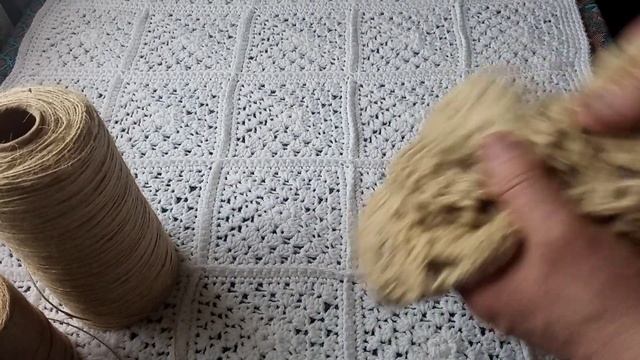 Обзор изделий из джута: САЛФЕТКИ, КИПА смотреть онлайн