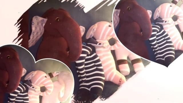 Текстильные куклы котята и слоники:) смотреть онлайн