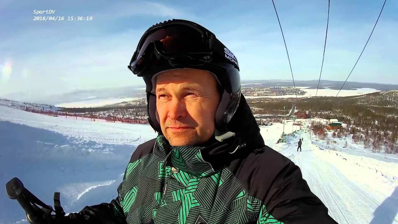 Мончегорск апрель. Горнолыжный комплекс Лопарьстан смотреть онлайн