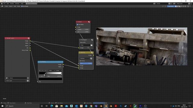 Blender beginner compositor with FREE 3d assets to follow along смотреть онлайн