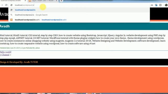 next previous post link in wordpress || single.php file in wordpress || wordpress tutorial смотреть онлайн