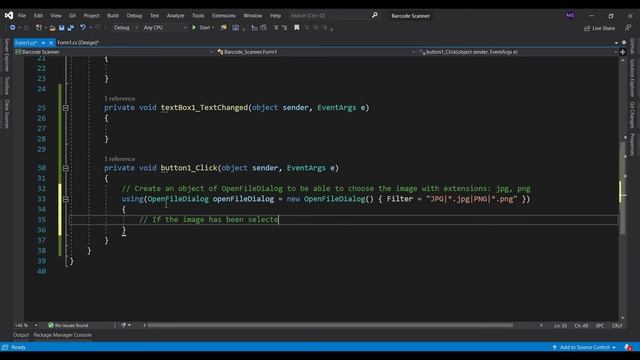 Barcode Scanner using C# windows application смотреть онлайн