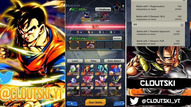 HARD TO BEAT!? ZENKAI-ULTRA SPACE TIME RUSH 3 ATTEMPT LAST TWO STAGES! | Dragon ball Legends смотреть онлайн
