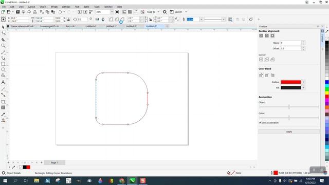 Corel Draw Tips & Tricks Shape Tool to round Corners смотреть онлайн