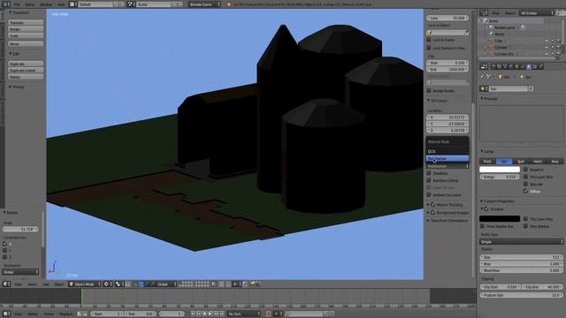 Low poly town build/blender game engine and blender render tutorial смотреть онлайн