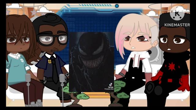 SPIDERMAN Across THE Spiderverse REACTS To VENOM || Marvel GCRV || Spiderverse || смотреть онлайн