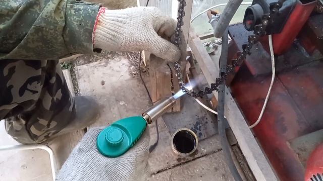 ЗАКАЛКА ЦЕПИ БЕНЗОПИЛЫ смотреть онлайн