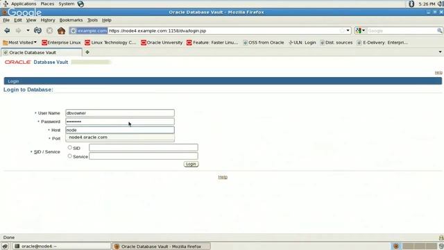 Accessing Oracle Database Vault смотреть онлайн