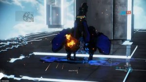 Warframe. Punchthrough Test on Bursa