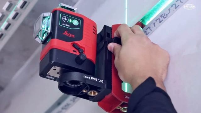 Обзор лазерных уровней Leica Lino L6R и L6G с разверткой 3 x 360° смотреть онлайн