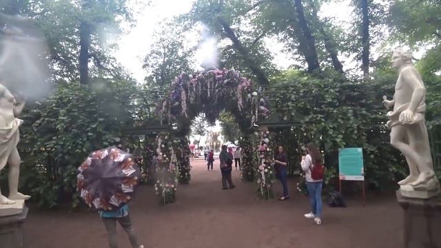 VLOG 35. Летний Сад, Санкт-Петербург. Императорские сады России 2018, "Музей роз". смотреть онлайн