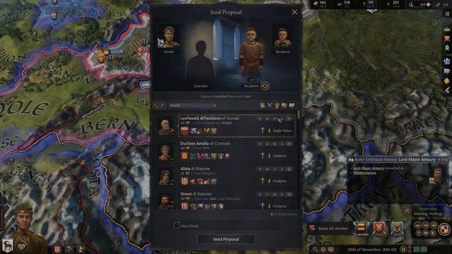 Crusader Kings III EXTREME #04 - Emperor Louis, The Stammerer || Ironman Count of Grisons CK3 смотреть онлайн