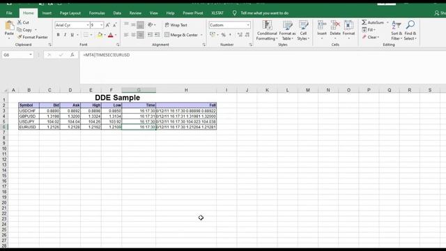 Export live MT4 data to Excel - DDE Sample смотреть онлайн