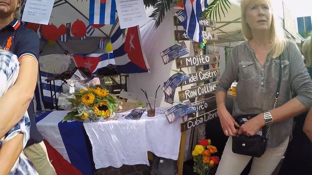 Жизнь в Дании. Кубинские дни/ Датчане танцуют на рынке смотреть онлайн